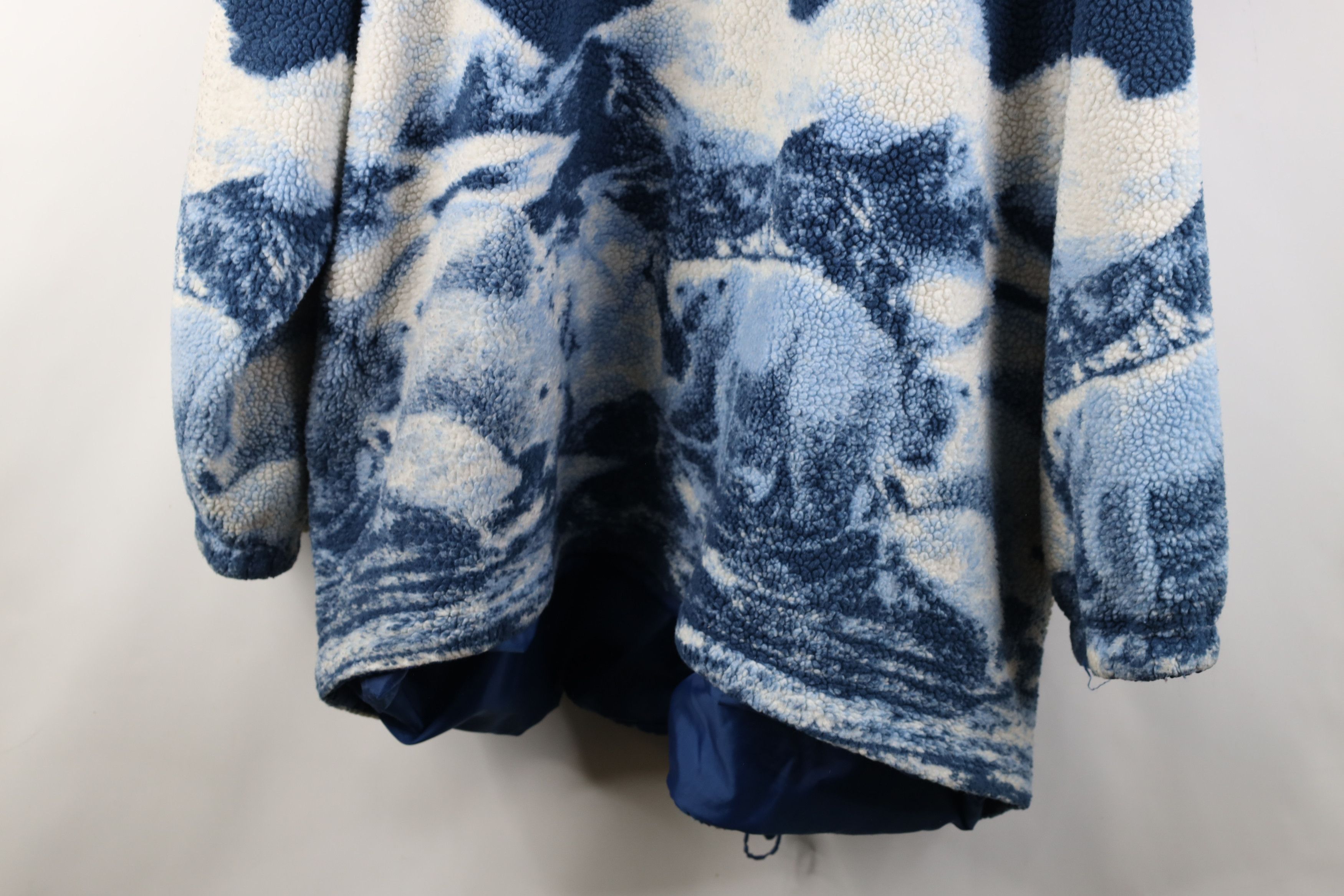 Vintage Vintage 90s Streetwear Reversible Polar Bear Fleece Jacket Size 4XL / US 24-26 - 12 Thumbnail