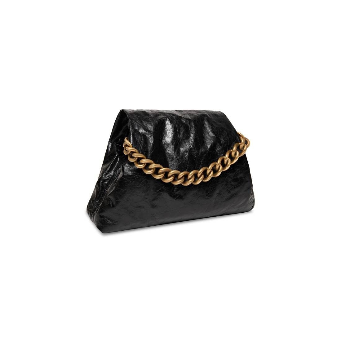 Balenciaga o1mt1gz1224 Size: OS / Puffer Large Bag in Black Size ONE SIZE - 6 Thumbnail