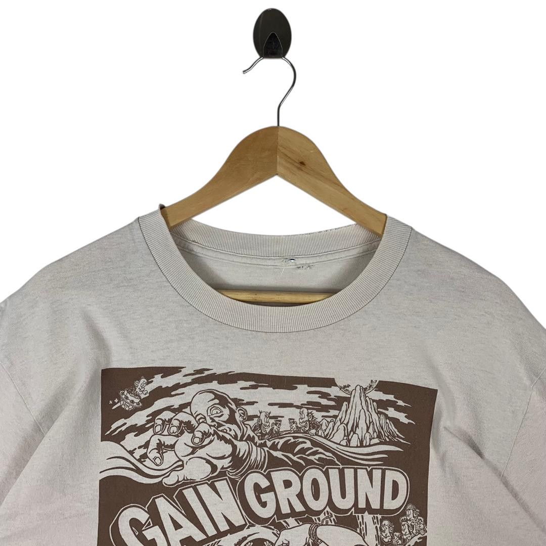 Other Vintage Pizza of Death Records "Gain Ground" Graphic Tee Size US M / EU 48-50 / 2 - 2 Thumbnail