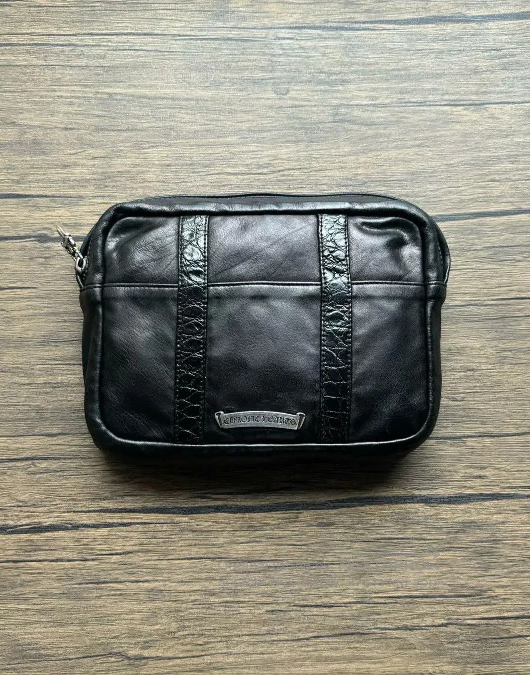 Chrome Hearts chrome hearts dagger leather clutch bag. Size ONE SIZE - 2 Thumbnail