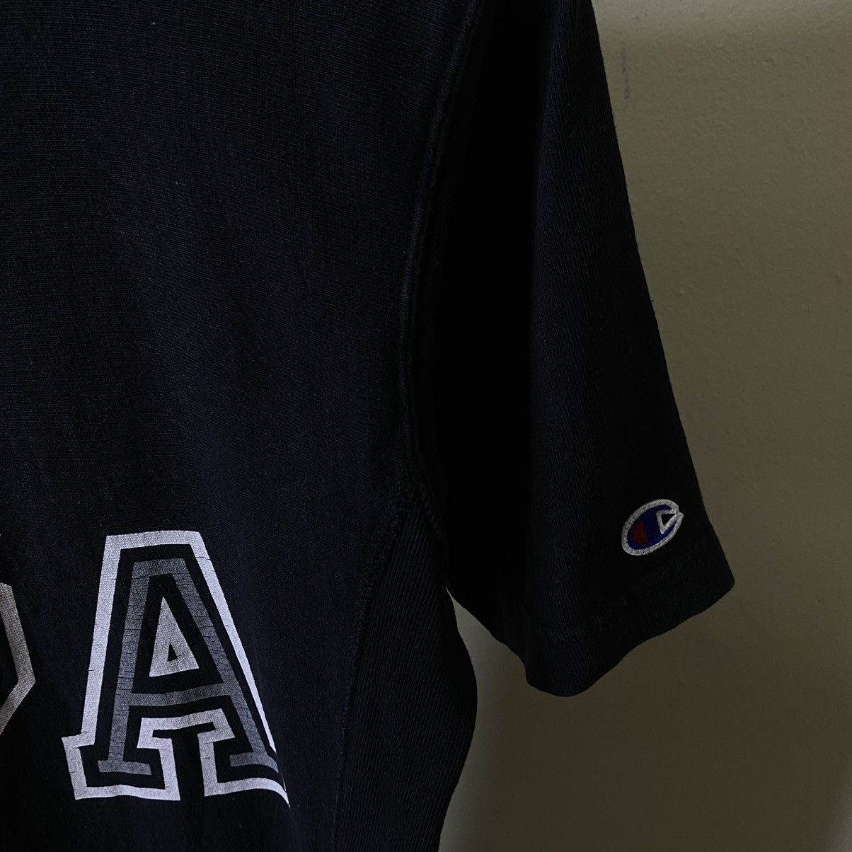 Champion × Vintage Vintage 2000s Champion Reverse Weave USA Tee Size US M / EU 48-50 / 2 - 3 Thumbnail