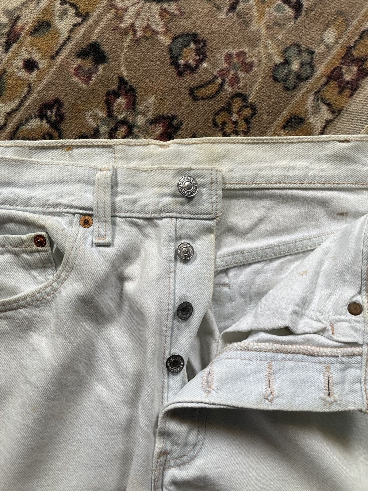 Levi's × Levi's Vintage Clothing × Vintage Vintage Levis 501 100% Cotton Button 520 Size US 30 / EU 46 - 18 Thumbnail