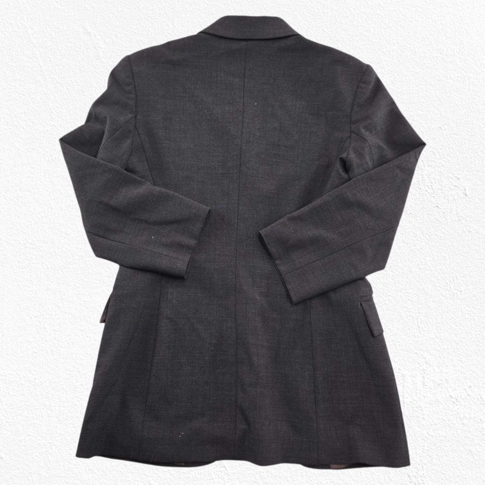 Zara Vintage Zara Brown Single Breasted Wool Blend Blazer Size 6 Size M / US 6-8 / IT 42-44 - 12 Thumbnail