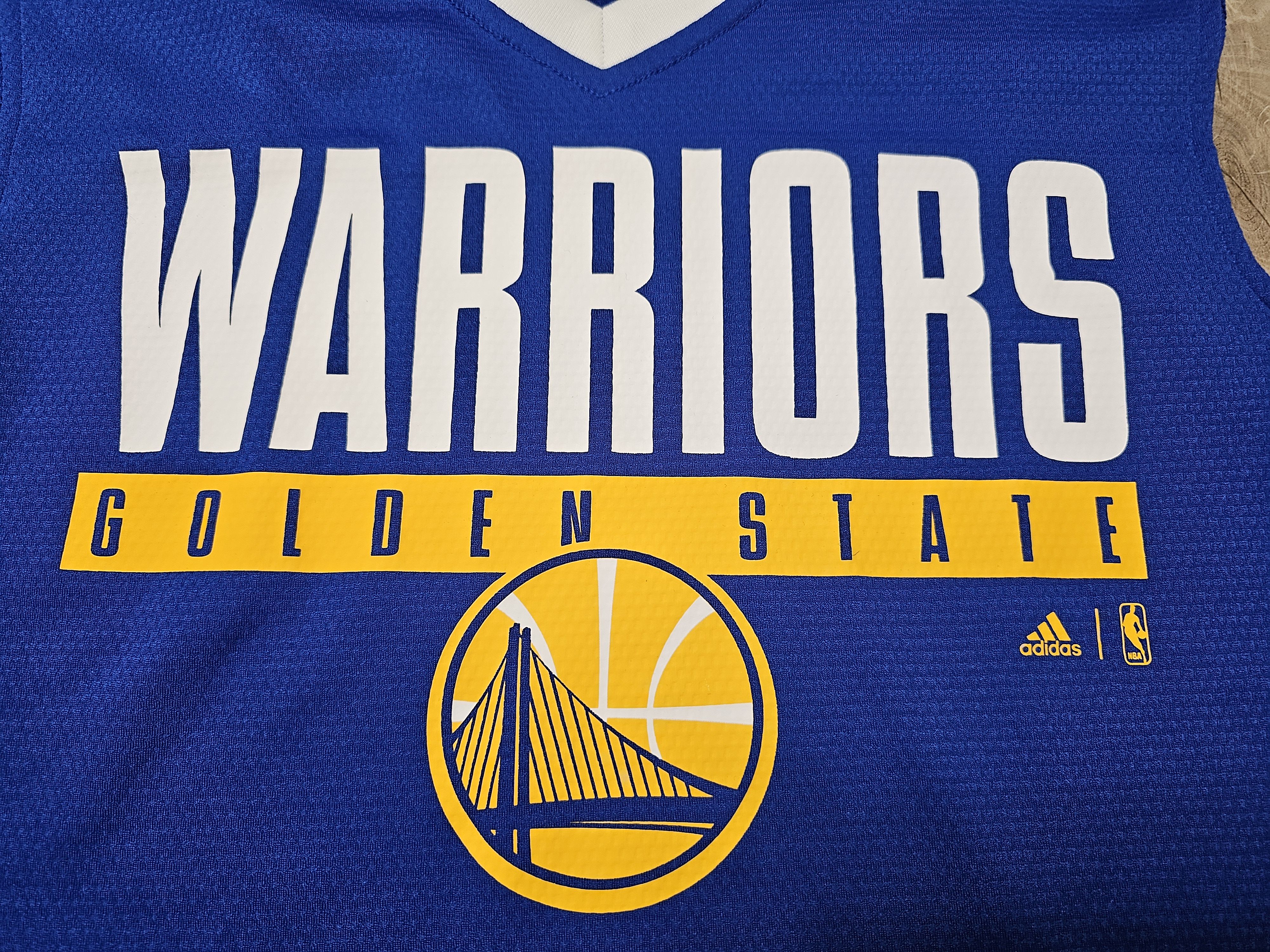 NBA GOLDEN STATE WARRIORS JERSEY TWO SIDES TRAINIG SHIRT Size US S / EU 44-46 / 1 - 5 Thumbnail