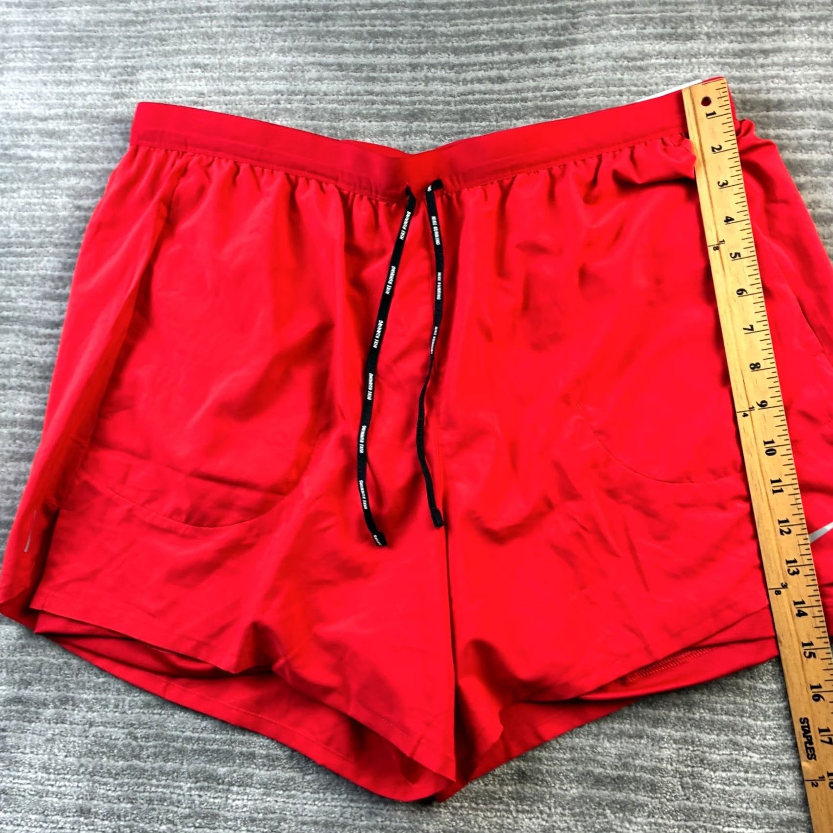 Nike Nike Mens Red Flex Stride 5" Running Shorts 2XL Lined 2 in 1 Size US 39 - 8 Thumbnail