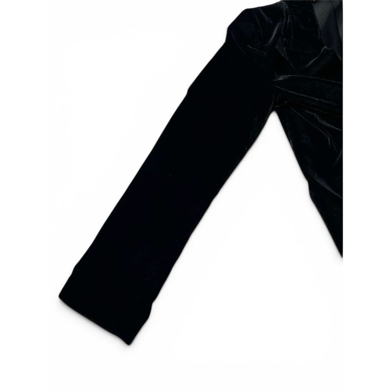 Gucci Gucci Velour Black Button Blazer Size US S / EU 44-46 / 1 - 9 Thumbnail