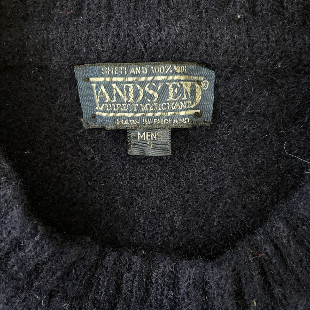 Lands' End Vintage Land’s End Shetland Wool sweater Size US S / EU 44-46 / 1 - 2 Thumbnail