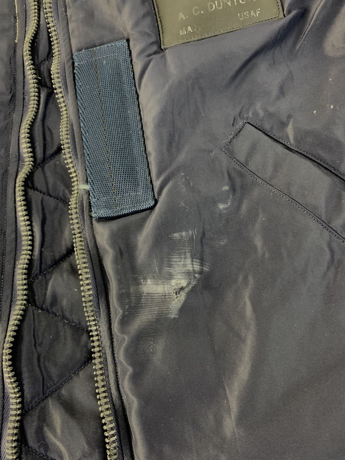 Other 90s USAF Type B-15C Flying Intermediate Jacket Full Zip Size US S / EU 44-46 / 1 - 17 Thumbnail