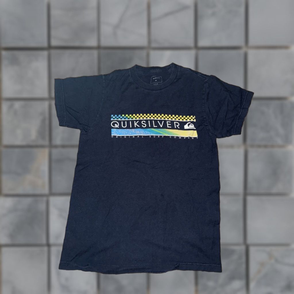 Quiksilver Quiksilver T-Shirt Men Small S Navy Blue 16x23.5 Beach Sports Classic Size US S / EU 44-46 / 1 - 1 Thumbnail