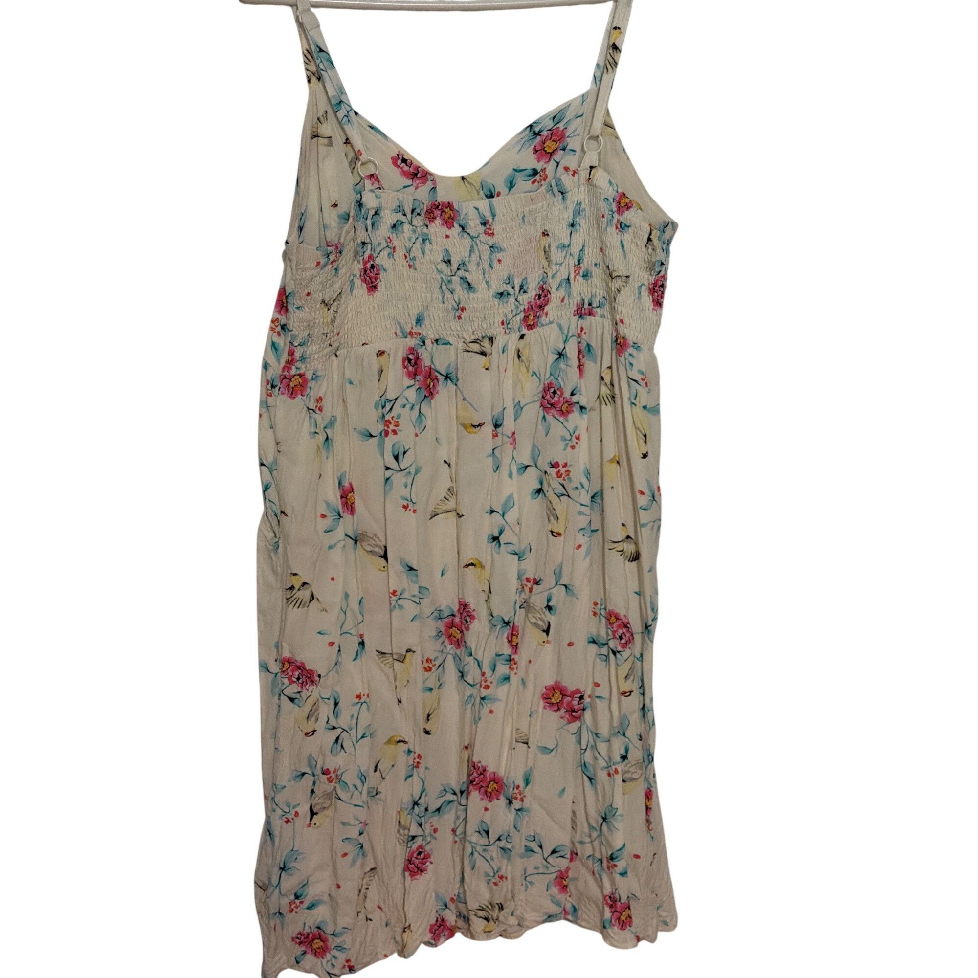 Torrid Torrid Challis Dress Floral Bird Print Sundress Sleeveless E Size XL / US 12-14 / IT 48-50 - 4 Thumbnail