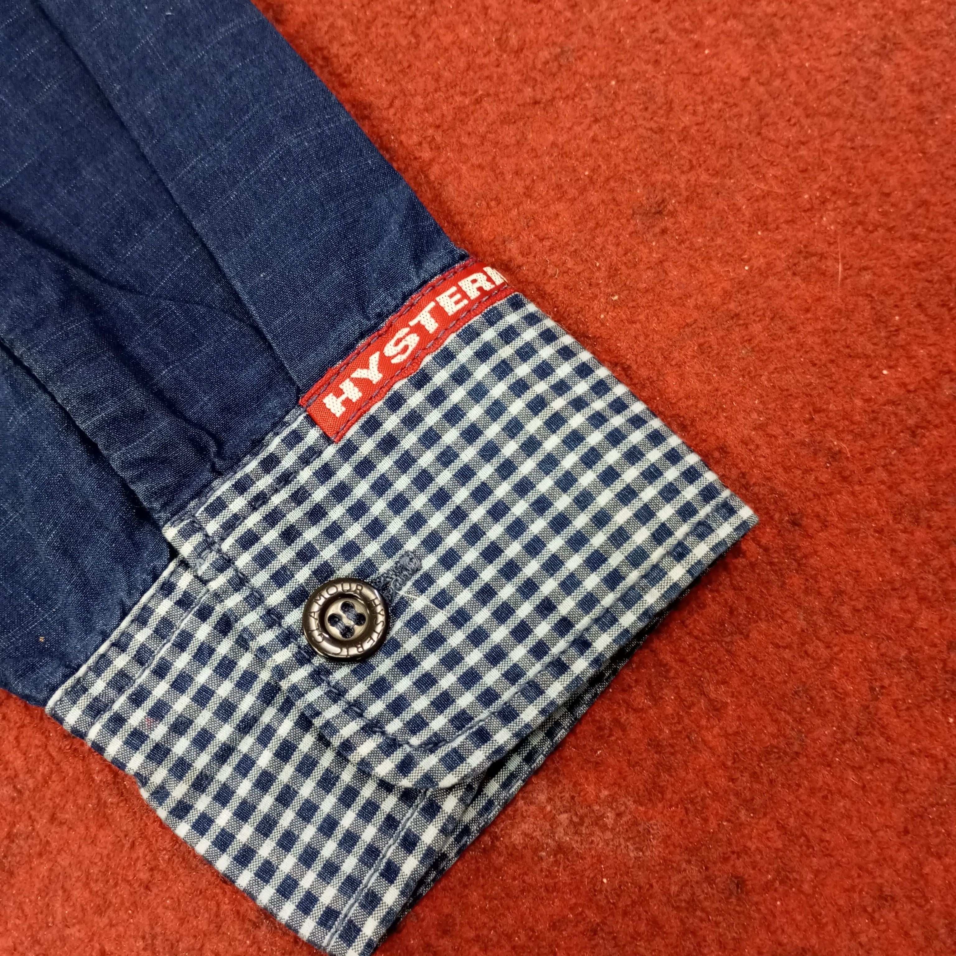 Hysteric Glamour Vintage Hysteric Glamour Japanese Brand Custom Shirt c239n14 Size US S / EU 44-46 / 1 - 7 Thumbnail