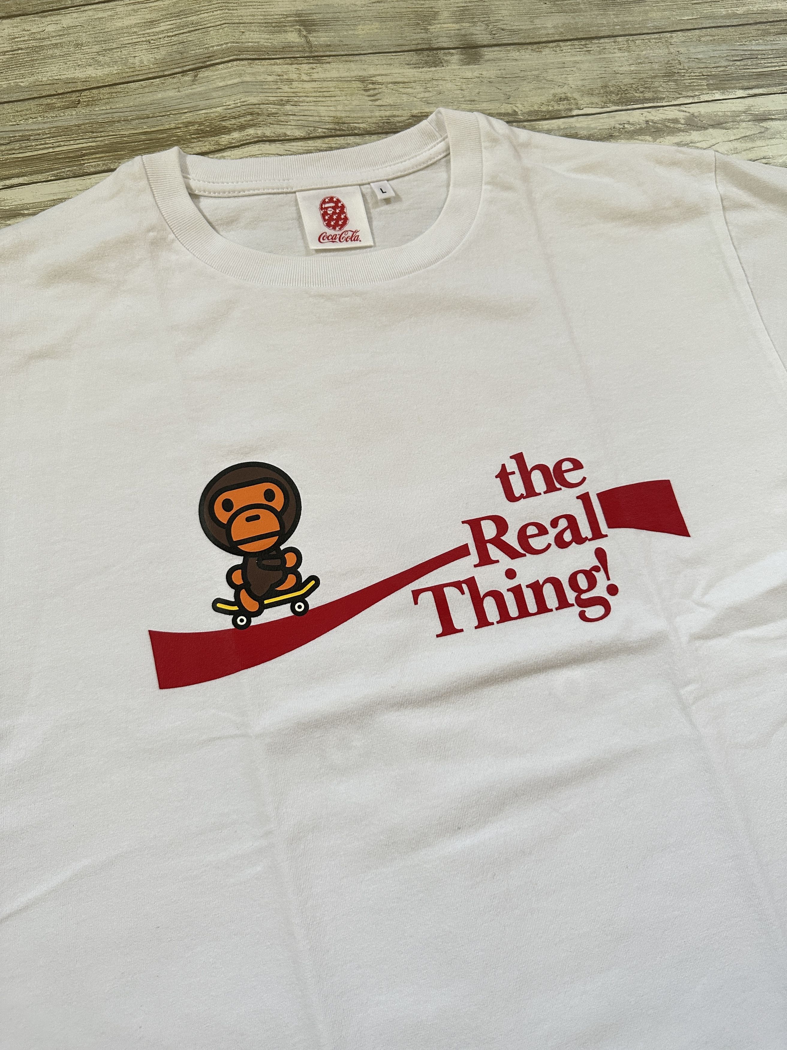 Bape SS20 Baby Milo Coca Cola Skateboarding Tee Size US L / EU 52-54 / 3 - 1 Thumbnail