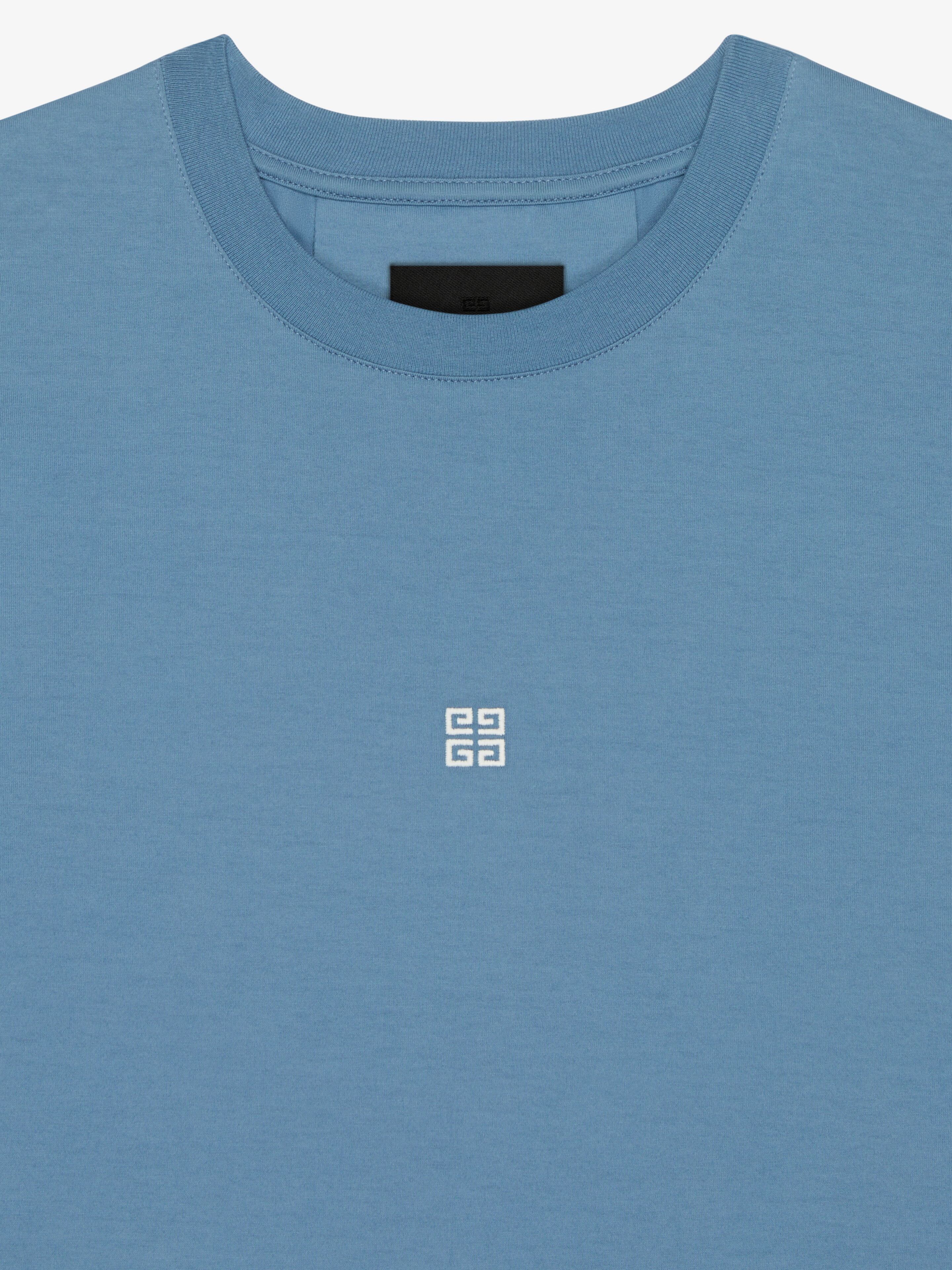 Givenchy o1srvl11e0925 Slim Fit T-Shirt in Blue Size US XS / EU 42 / 0 - 5 Thumbnail