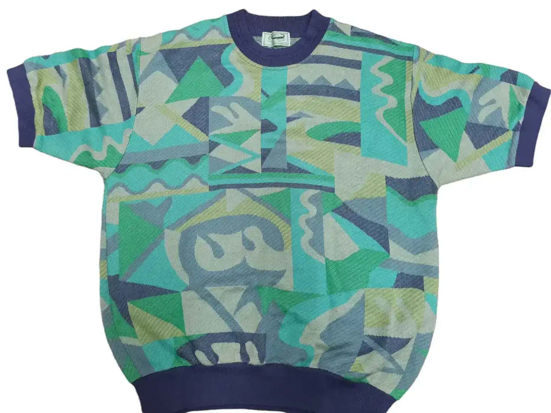 Vintage Vintage Crocodile Nice Pattern Shirt Size US M / EU 48-50 / 2 - 1 Thumbnail