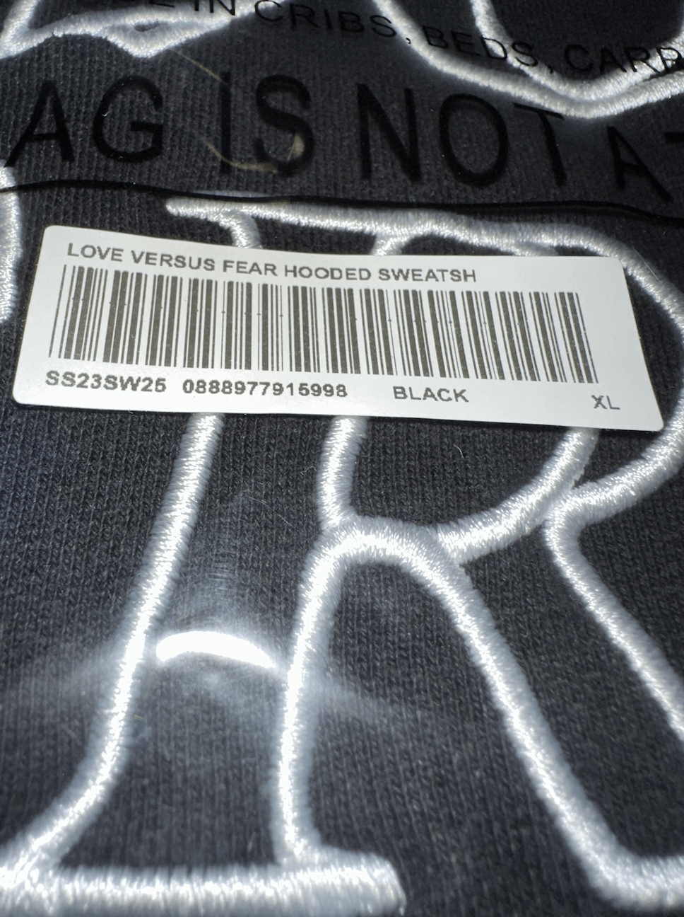 Supreme NWT Supreme Stronger Than Fear Hooded Sweatshirt - XL Size US XL / EU 56 / 4 - 3 Thumbnail