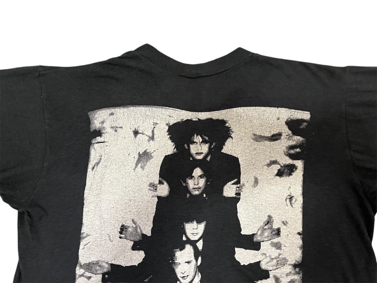 Vintage The Cure Live Concert 1980s Black T-shirt