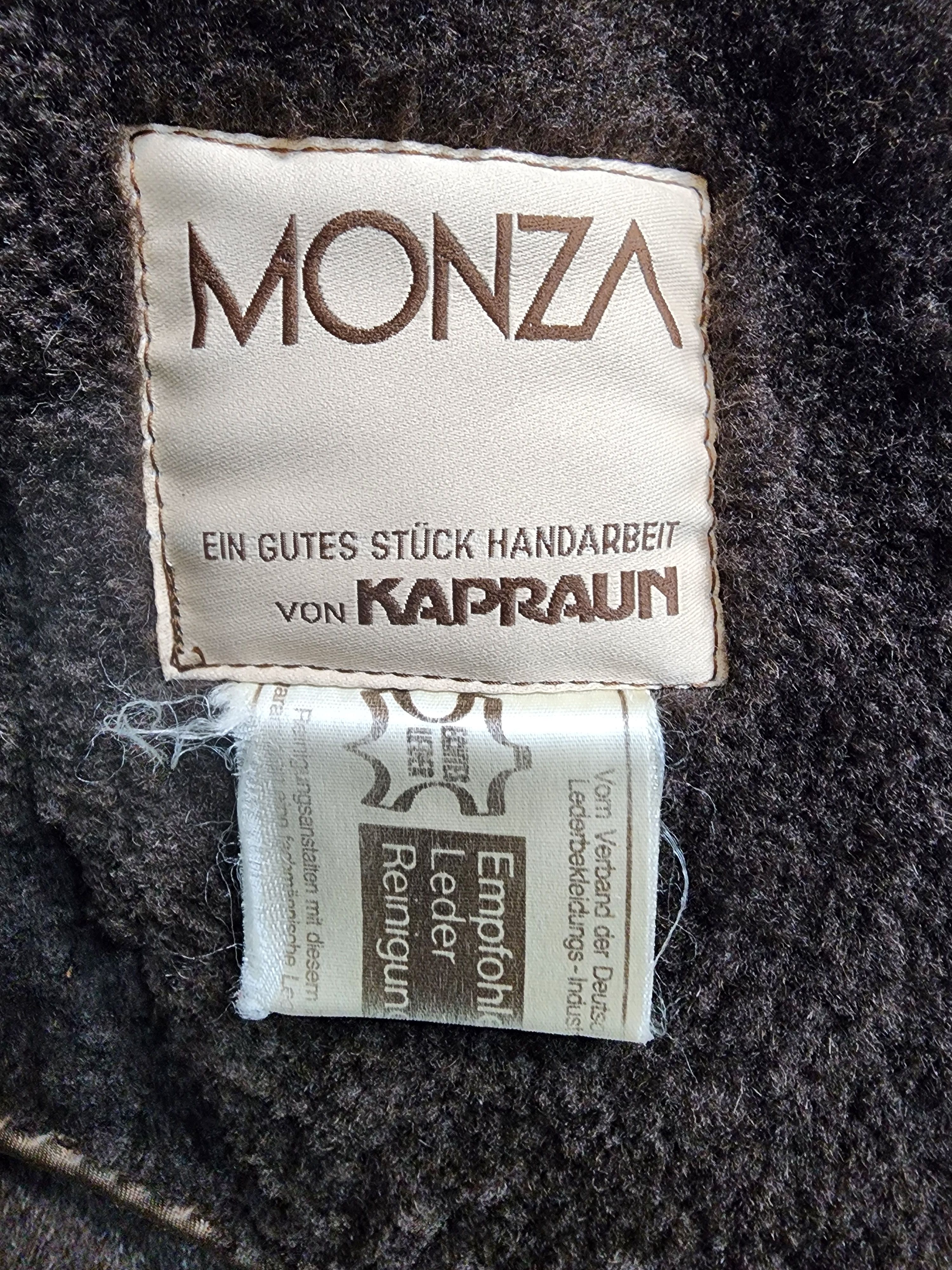 Genuine Leather Brown Sheepskin Coat: Genuine Fur, Button-Down Size US L / EU 52-54 / 3 - 9 Thumbnail