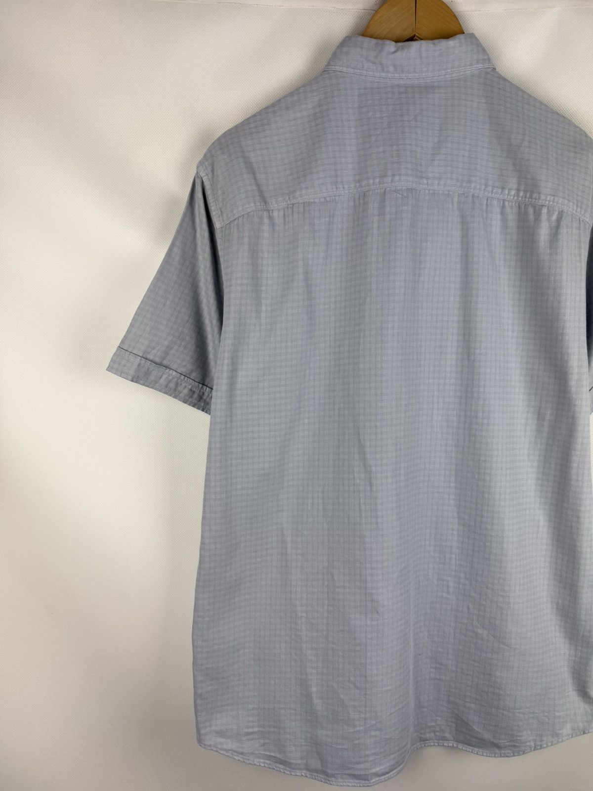 Allsaints Allsaints Sanborn SS Short Sleeve Checked Button Up Shirt Size US L / EU 52-54 / 3 - 20 Thumbnail