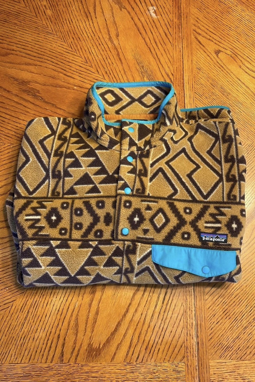 Patagonia 2014 Aztec Patagonia Synchilla Snap T Size US M / EU 48-50 / 2 - 3 Thumbnail