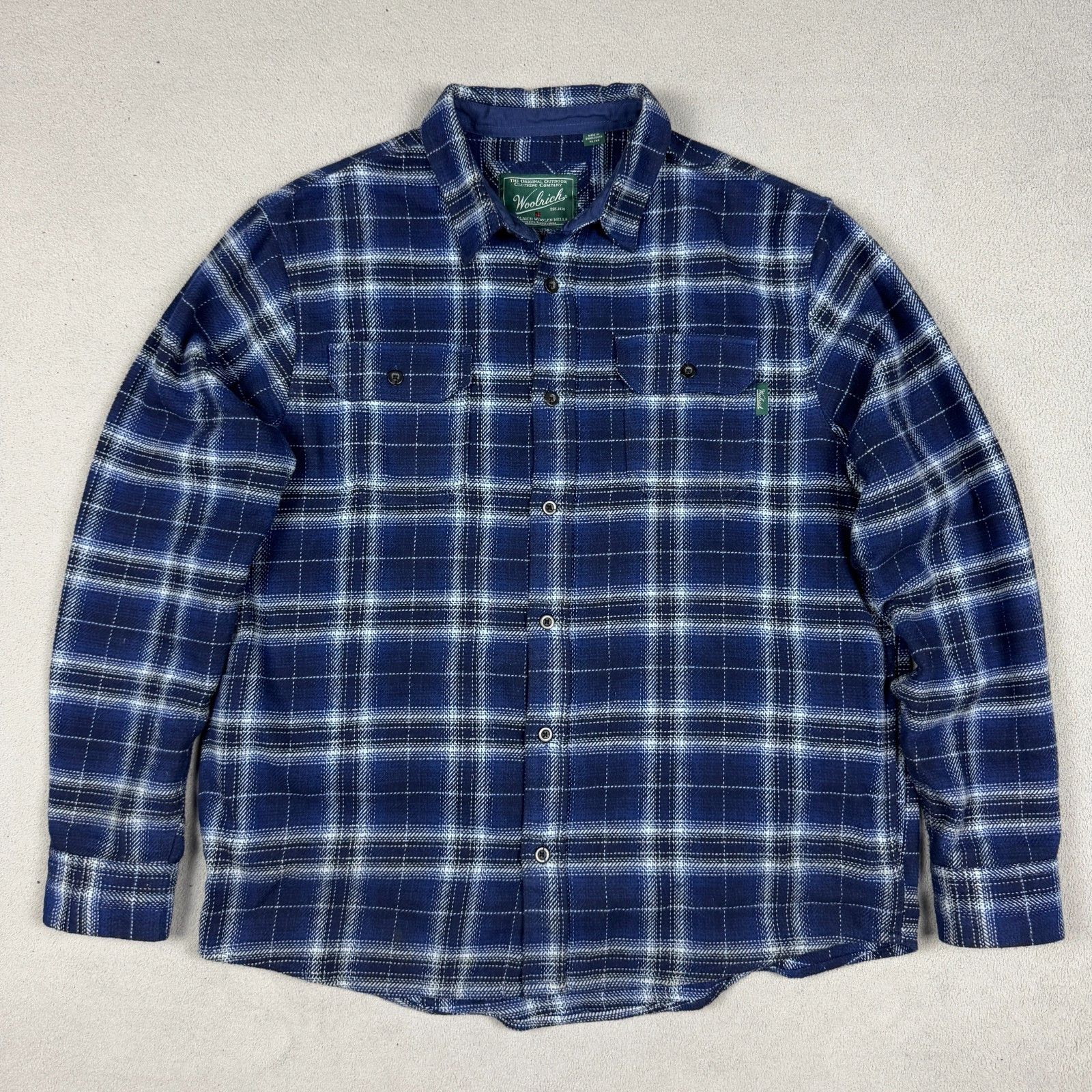 Woolrich Woolen Mills Woolrich Heavyweight Flannel Shirt Jacket XL Plaid Size US XL / EU 56 / 4 - 1 Thumbnail