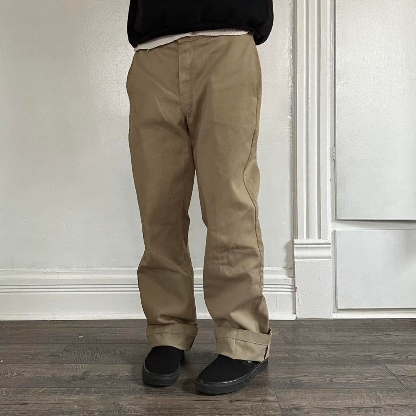 Dickies Tan Basic Dickies 874 Original Fit Chino Work Pant Slacks Size US 33 - 1 Thumbnail