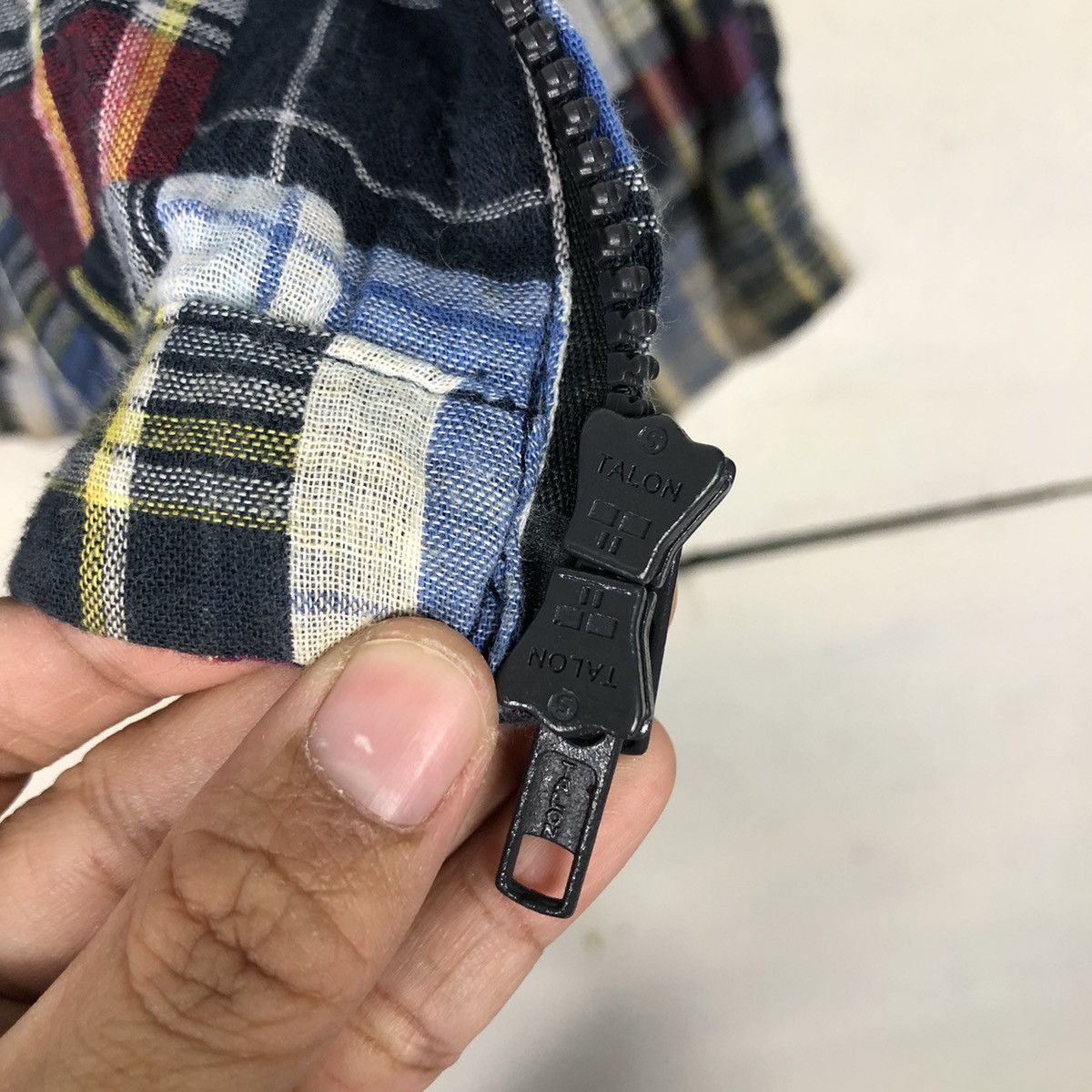 Beams Plus 📌Vintage Zipper Jacket Beams Tartan Design Issey Miyake Size US S / EU 44-46 / 1 - 19 Thumbnail