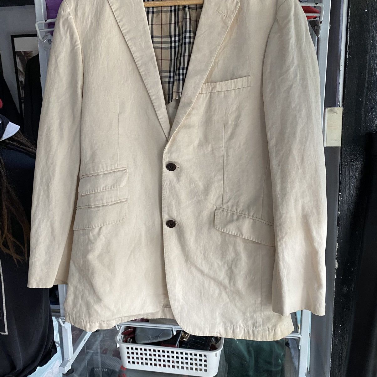 Burberry BURBERRY BLACK LABEL BLAZERS SIZE L MADE IN JAPAN Size 40R - 5 Thumbnail