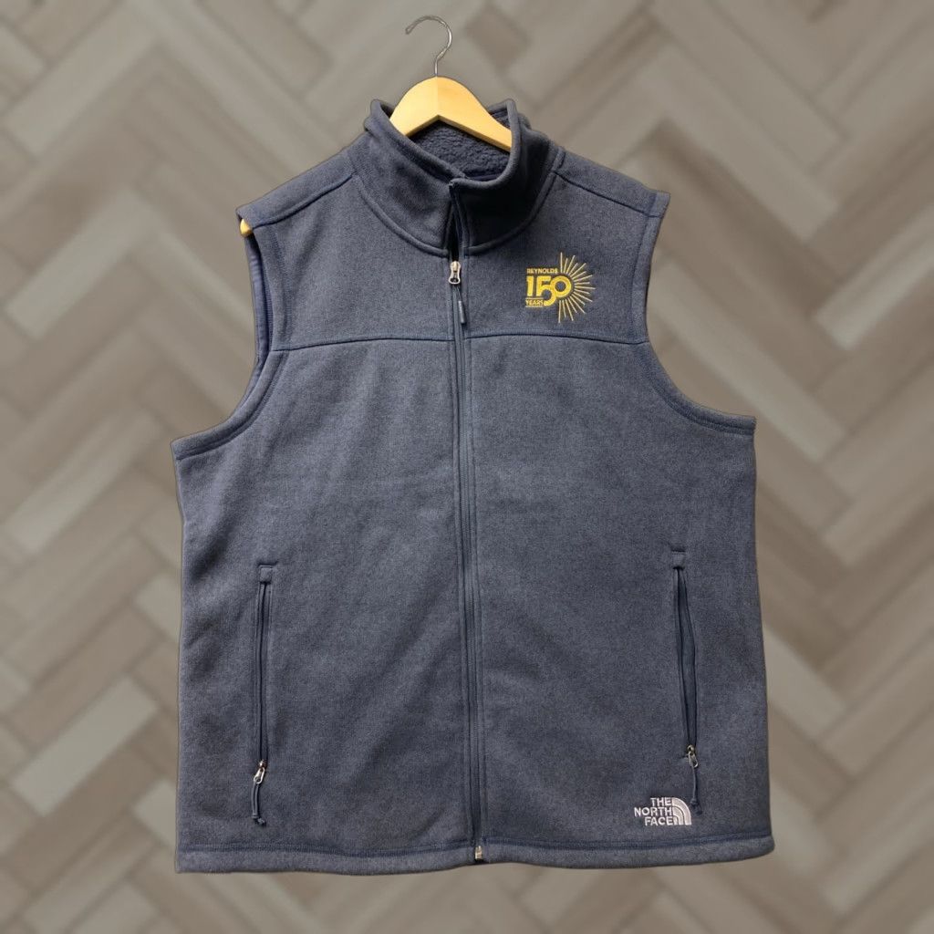 The North Face The North Face Vest Men XL Navy Blue Soft Zip Insulated Lightweight Full Zip | Outdoor, Golf, Hiking, Travel, Workwear | Regular Fit Size US XL / EU 56 / 4 - 1 Thumbnail