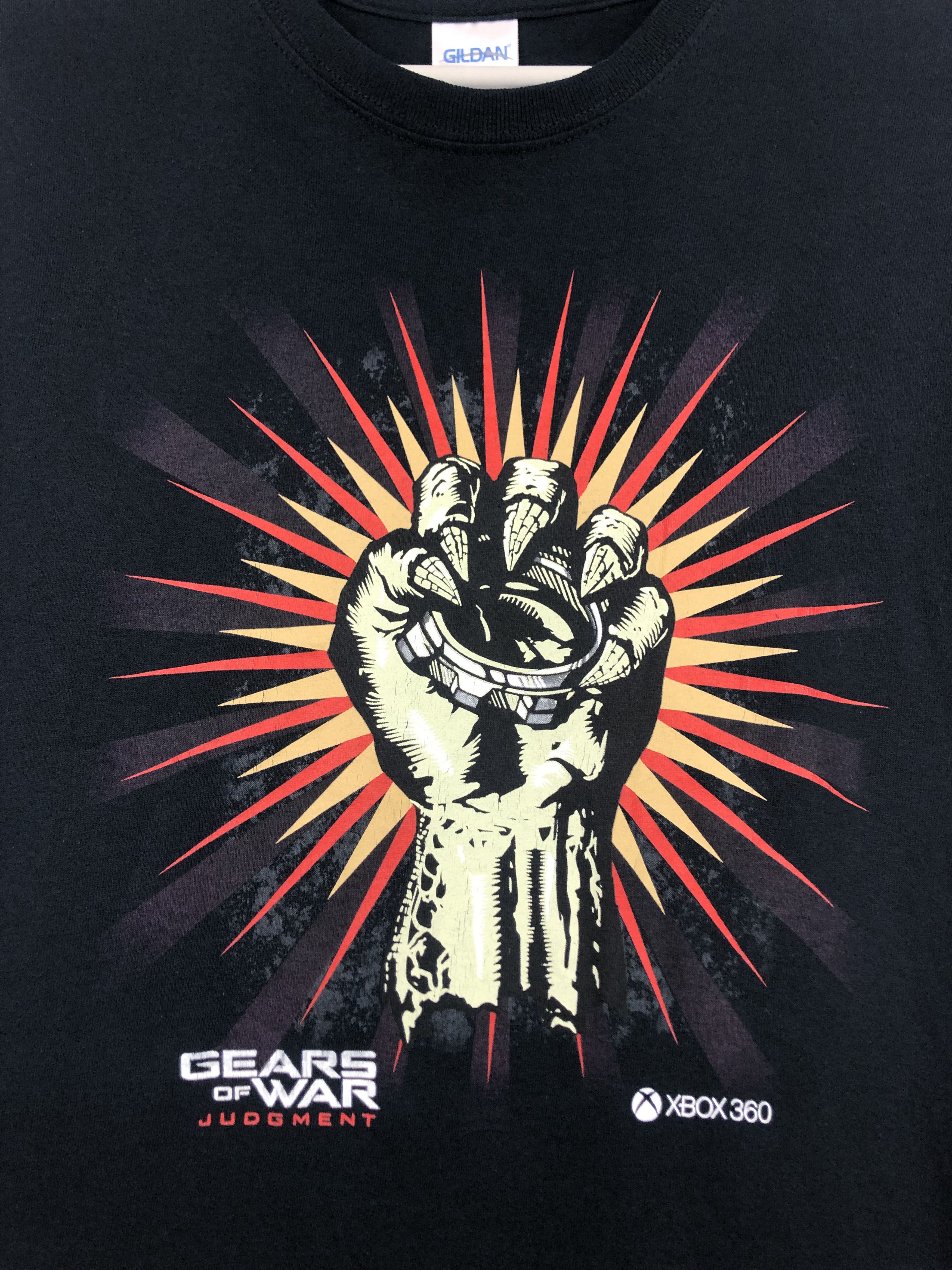 Vintage Vintage Gear Of War Judgment Xbox 360 PC Game Promo Shirt Size US M / EU 48-50 / 2 - 3 Thumbnail