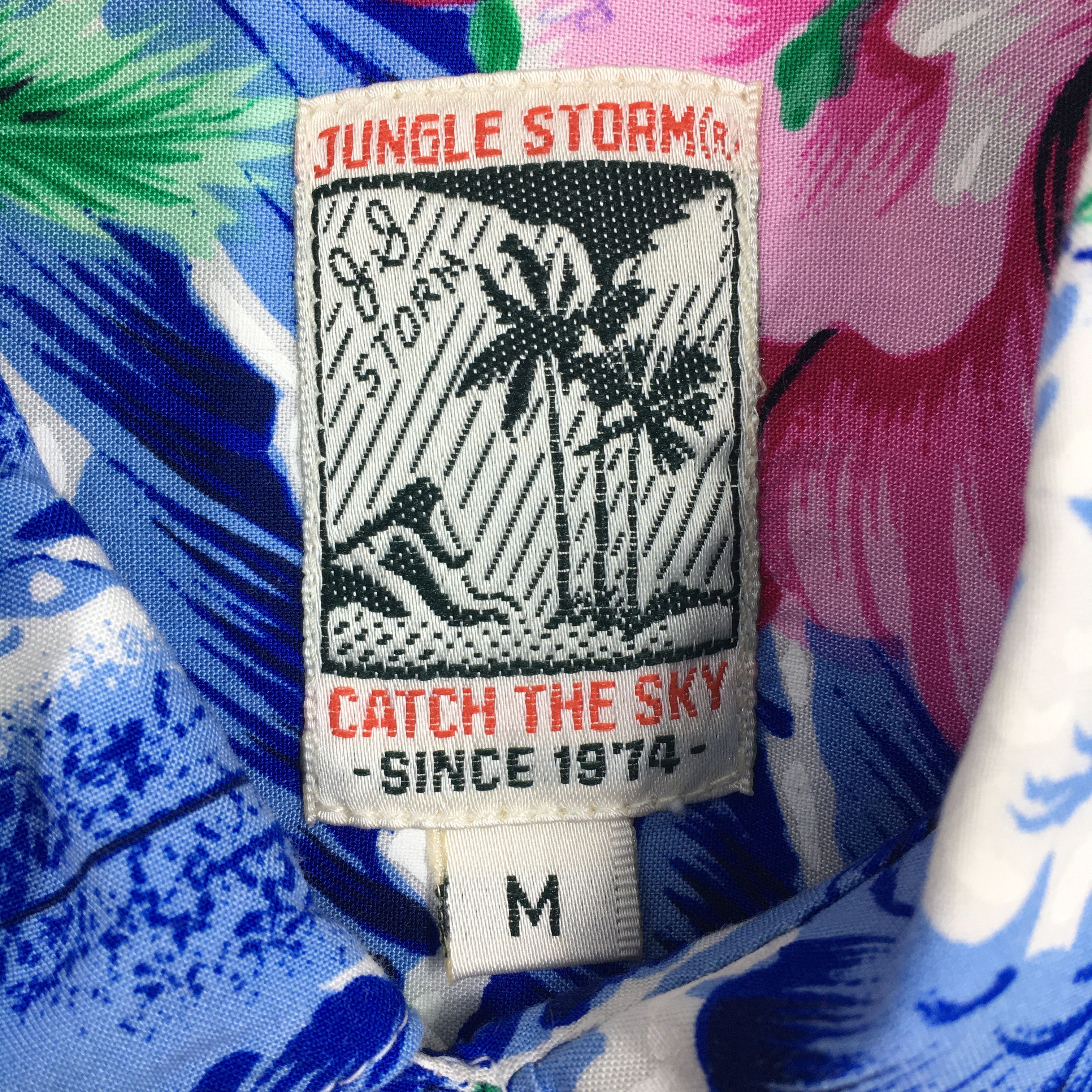 Japanese Brand Japanese Jungle Storm Hawaii Hibiscus Floral Shirt Medium Size US M / EU 48-50 / 2 - 5 Thumbnail