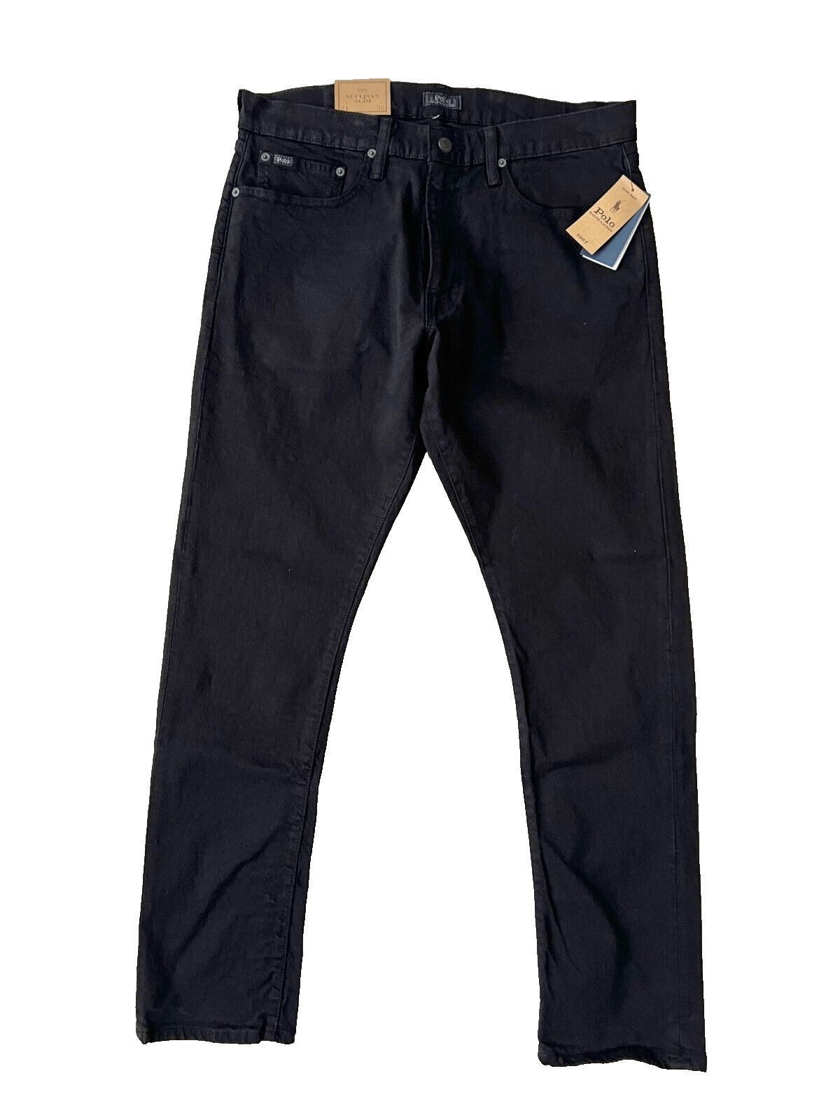 Polo Ralph Lauren Polo Ralph Lauren Sullivan Slim Fit Jeans in Black ( 34x32 ) Size US 34 / EU 50 - 2 Thumbnail