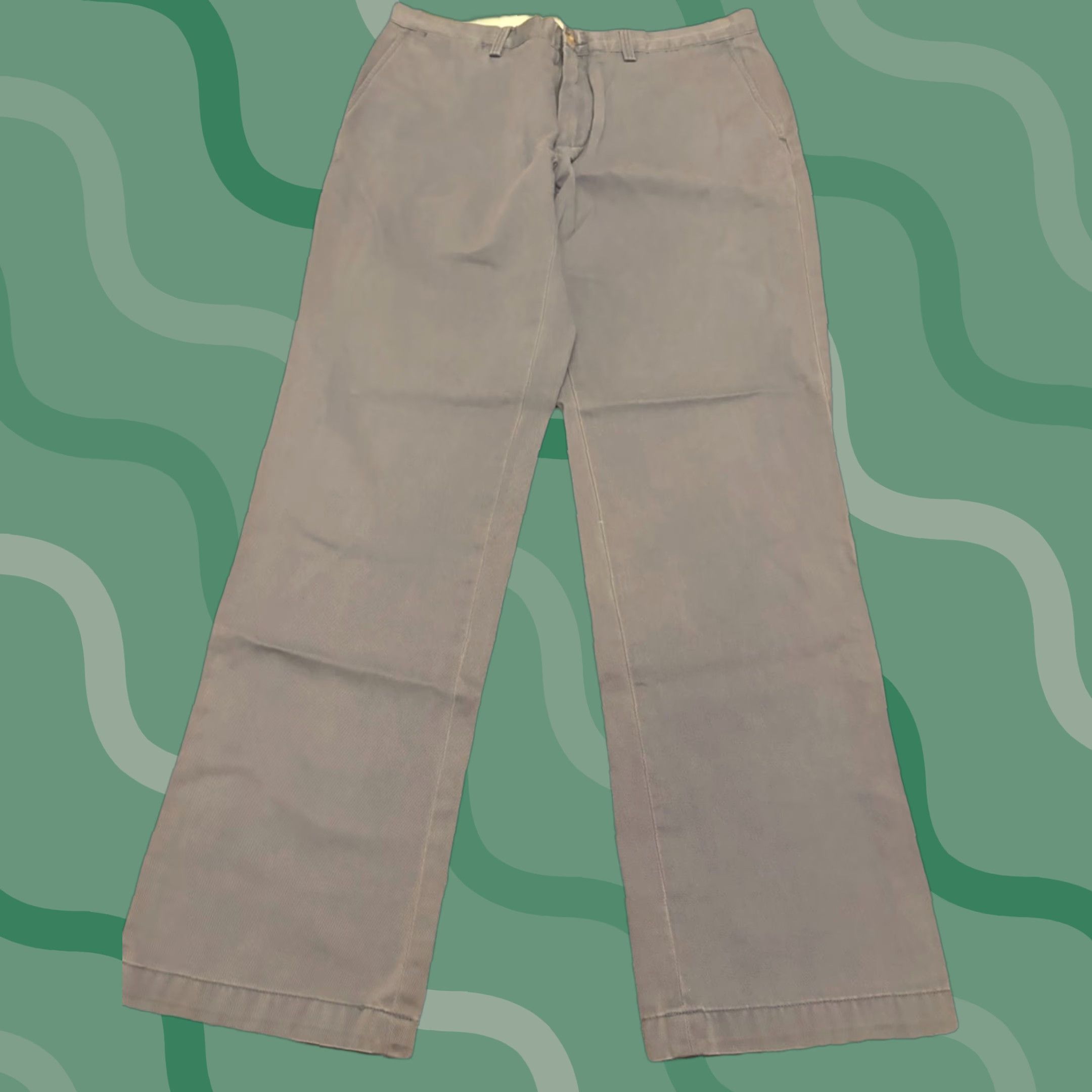 Polo Ralph Lauren VINTAGE Polo Ralph Lauren Classic Fit Pants Men 34x32 Blue Chino Cotton F5 Size US S / EU 44-46 / 1 - 1 Thumbnail