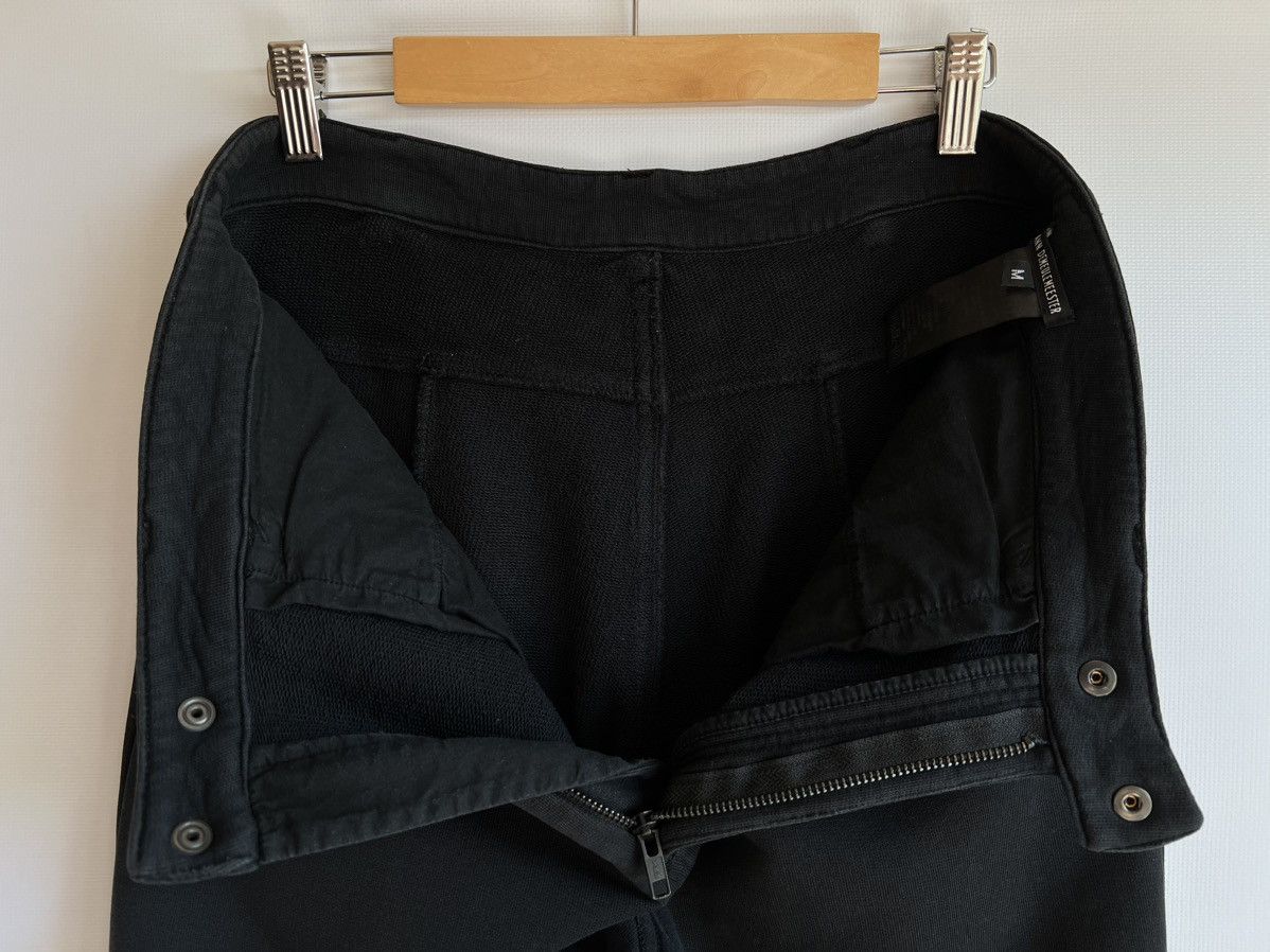Ann Demeulemeester Ann Demeulemeester Cotton Biker Slim Pants Size US 32 / EU 48 - 12 Thumbnail