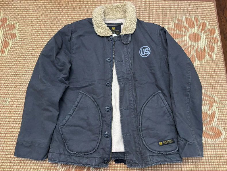 Neighborhood NBHD N1 Deck Jacket Washed Gray S Size US S / EU 44-46 / 1 - 1 Thumbnail