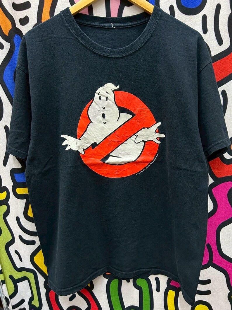 Vintage Vintage 2000s Ghostbusters Movie tshirt size L Size US L / EU 52-54 / 3 - 2 Thumbnail