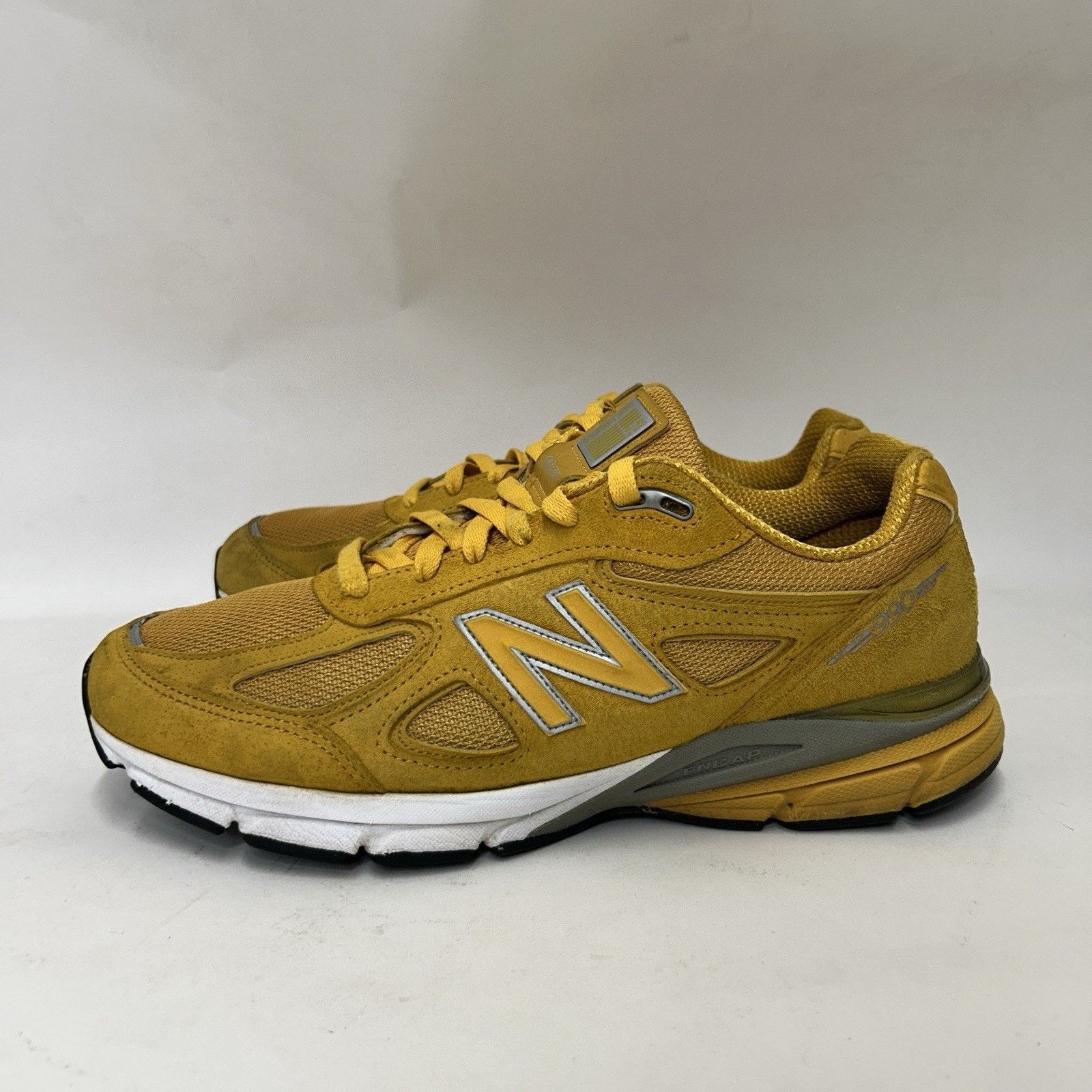 New Balance New Balance 990 990v4 Made In USA “Mustard Yellow” M990QK4 Size US 11.5 / EU 44-45 - 6 Thumbnail