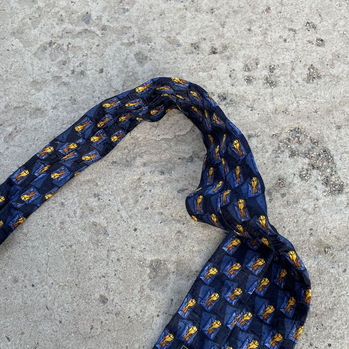 Ermenegildo Zegna Vintage Ermenegildo Zegna Tie Silk Y2K 90s USA Size ONE SIZE - 4 Thumbnail