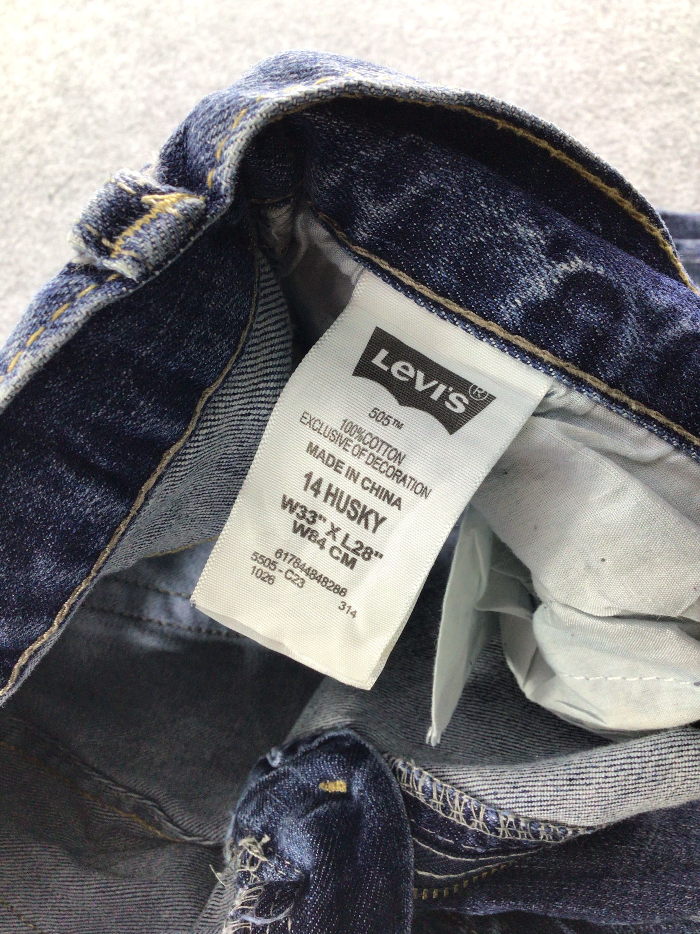Levi's Vintage Levis 505 Jeans-J636 Size US 35 - 9 Thumbnail