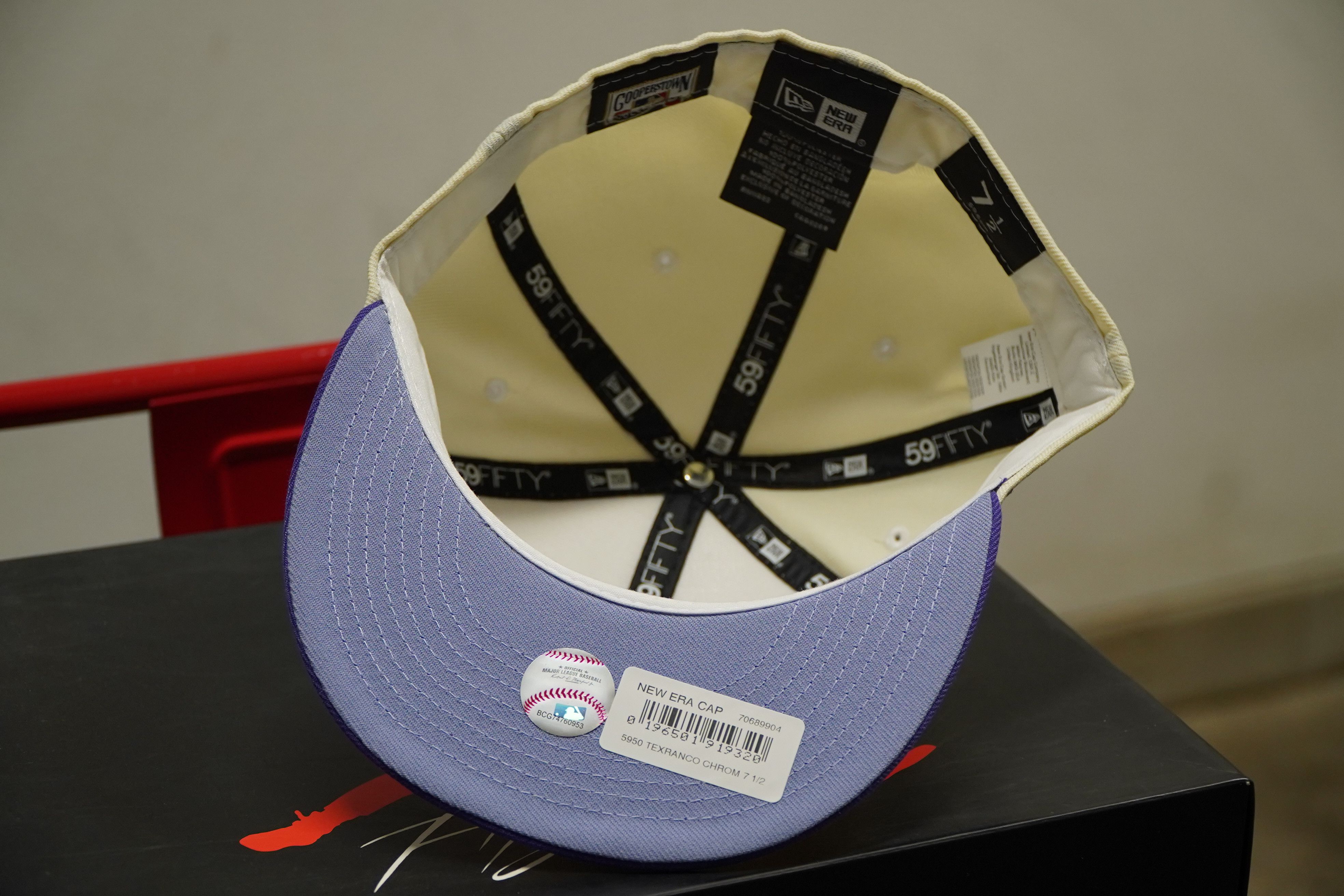 New Era Texas Rangers New Era - 7 1/2 Size ONE SIZE - 3 Thumbnail