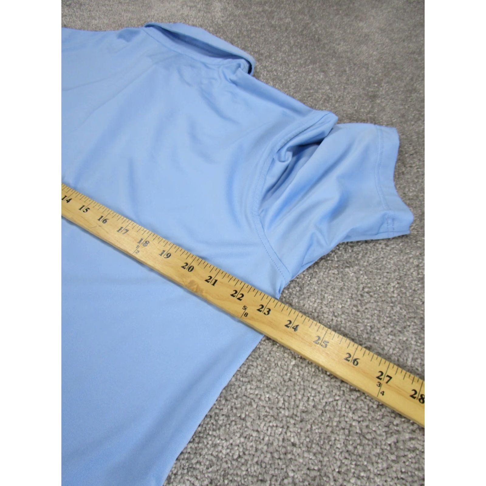 Peter Millar Peter Millar Polo Shirt Mens L Short Sleeve Blue Stretch Golf - Stain Size US L / EU 52-54 / 3 - 7 Thumbnail
