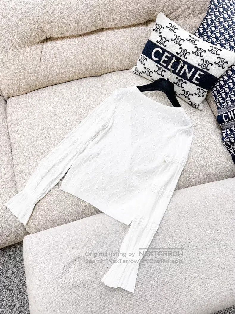 Chanel Chanel Jacquard diamond plaid rhinestone double C button k Size XXS / US 00 / IT 34 - 3 Thumbnail