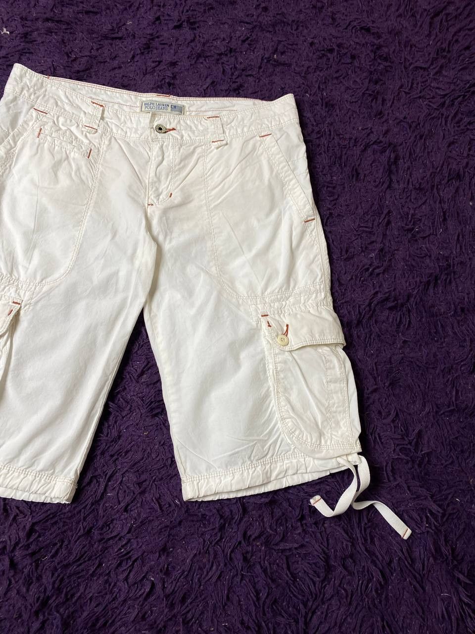 Polo Ralph Lauren Polo Jeans Company Ralph Lauren White Shorts Size 28" / US 6 / IT 42 - 14 Thumbnail