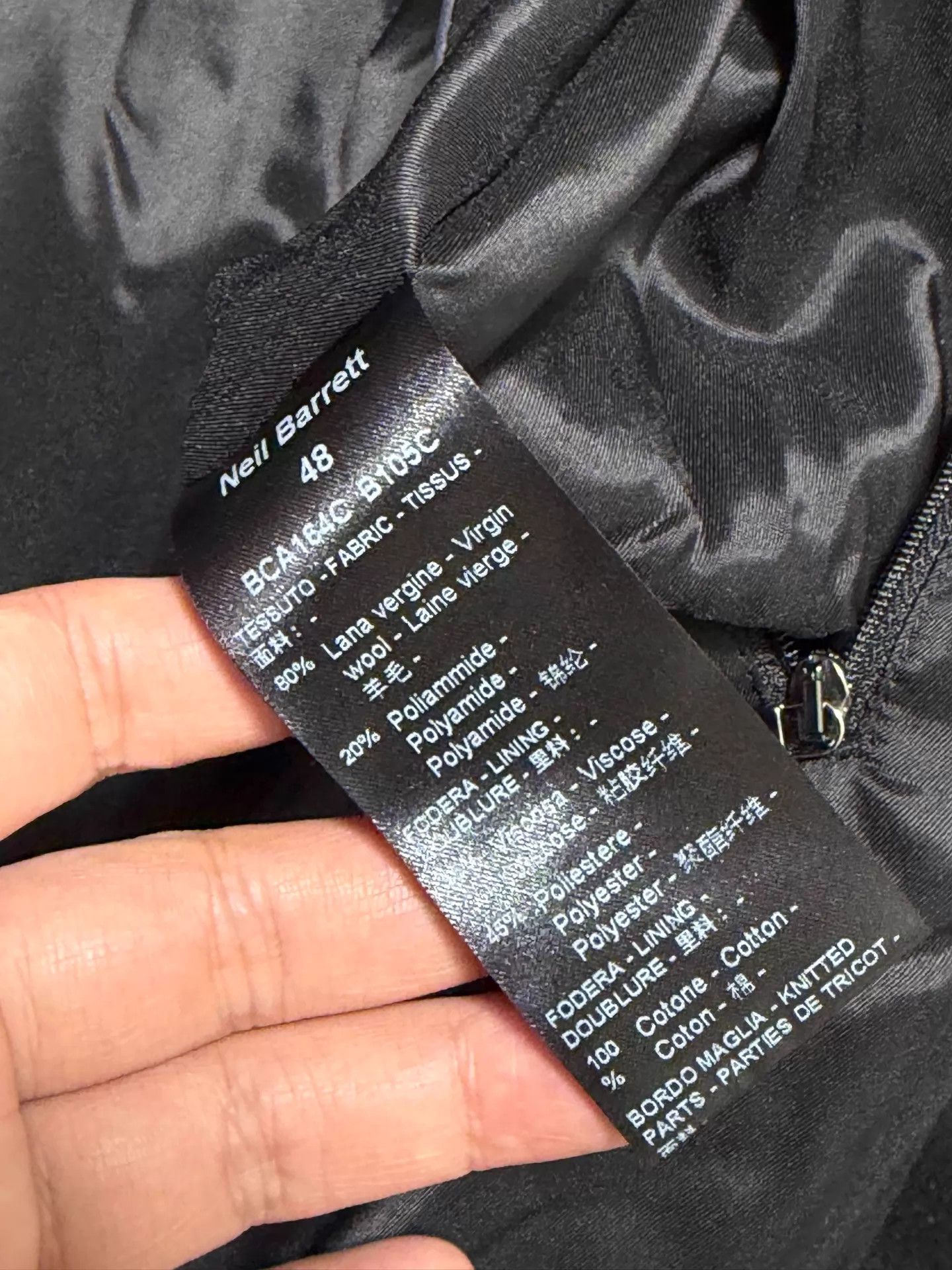 Neil Barrett Neil Barrett Overcoat 48 New with Tags Size US M / EU 48-50 / 2 - 8 Thumbnail