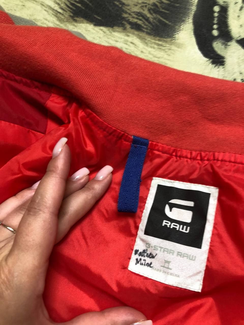 G-Star Streetwear Y2K Red Vintage Jacket Logo G-Star Raw Size US S / EU 44-46 / 1 - 5 Thumbnail