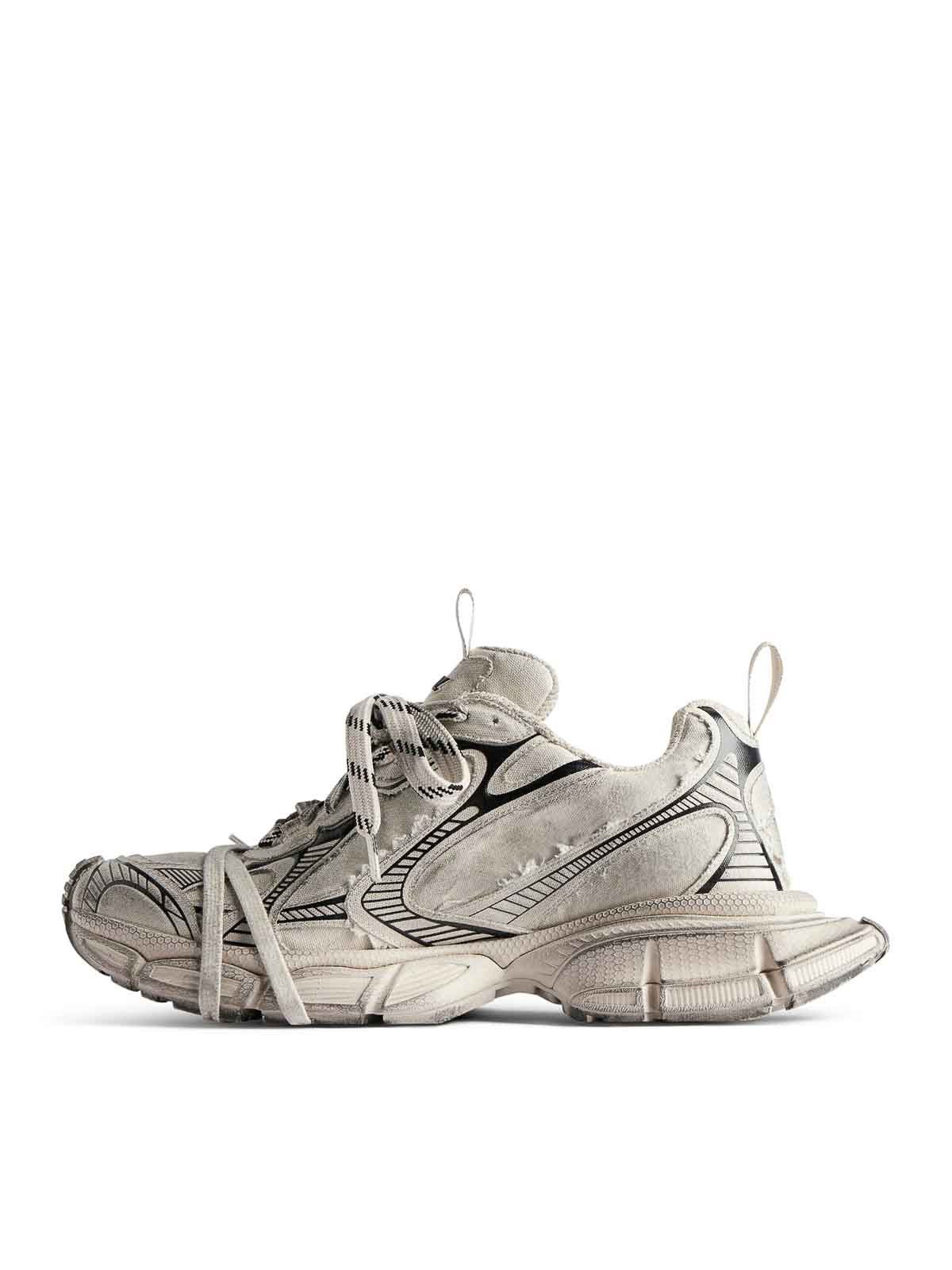 Balenciaga o1mt1gz0425 3XL Sneakers in Beige/Black Size US 7 / IT 37 - 4 Thumbnail