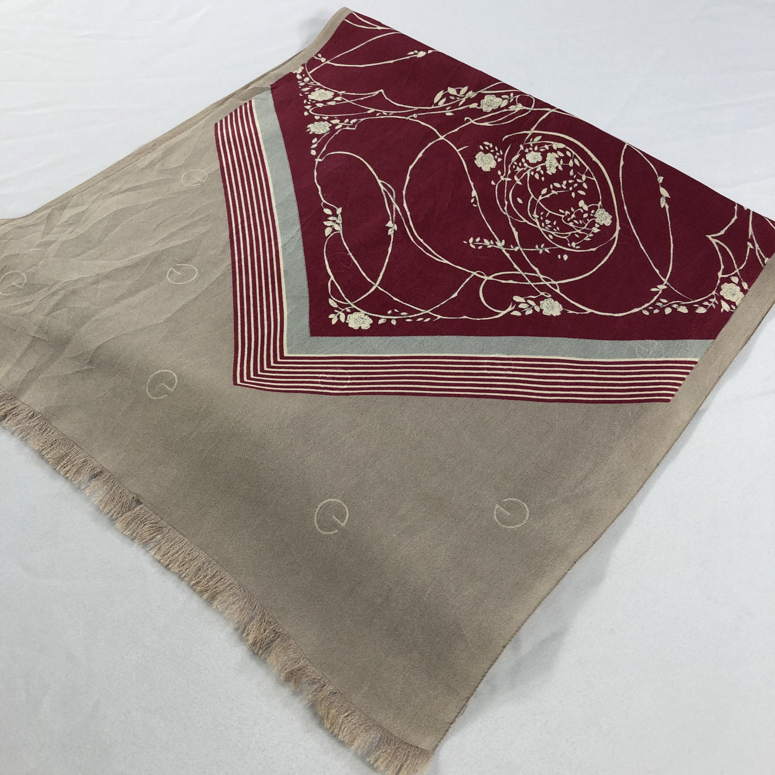 Vintage Vintage Silk Scarf Size ONE SIZE - 4 Thumbnail