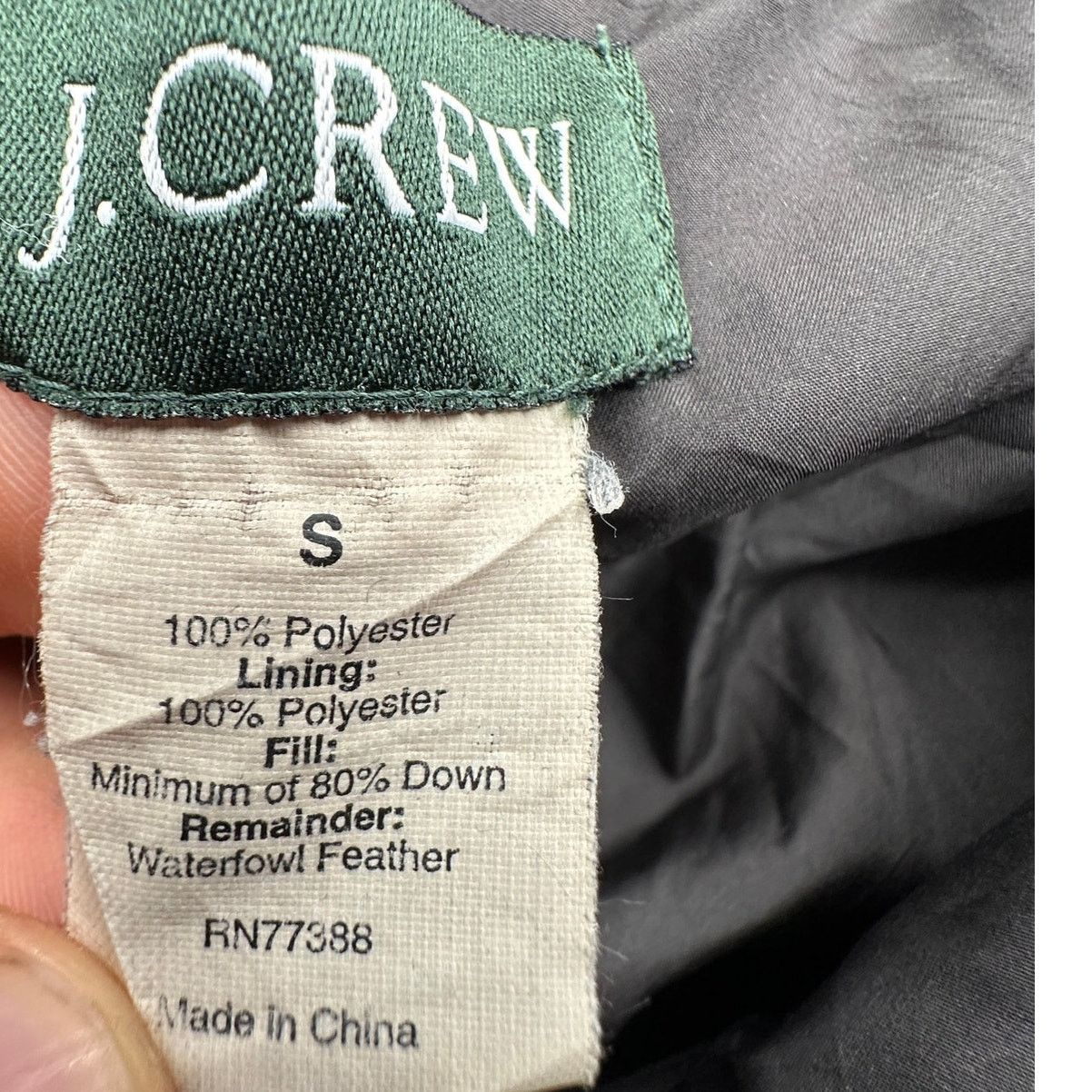 J.Crew J Crew 96696 Puffer Parka Goose Down Coat Women Small Size S / US 4 / IT 40 - 2 Thumbnail