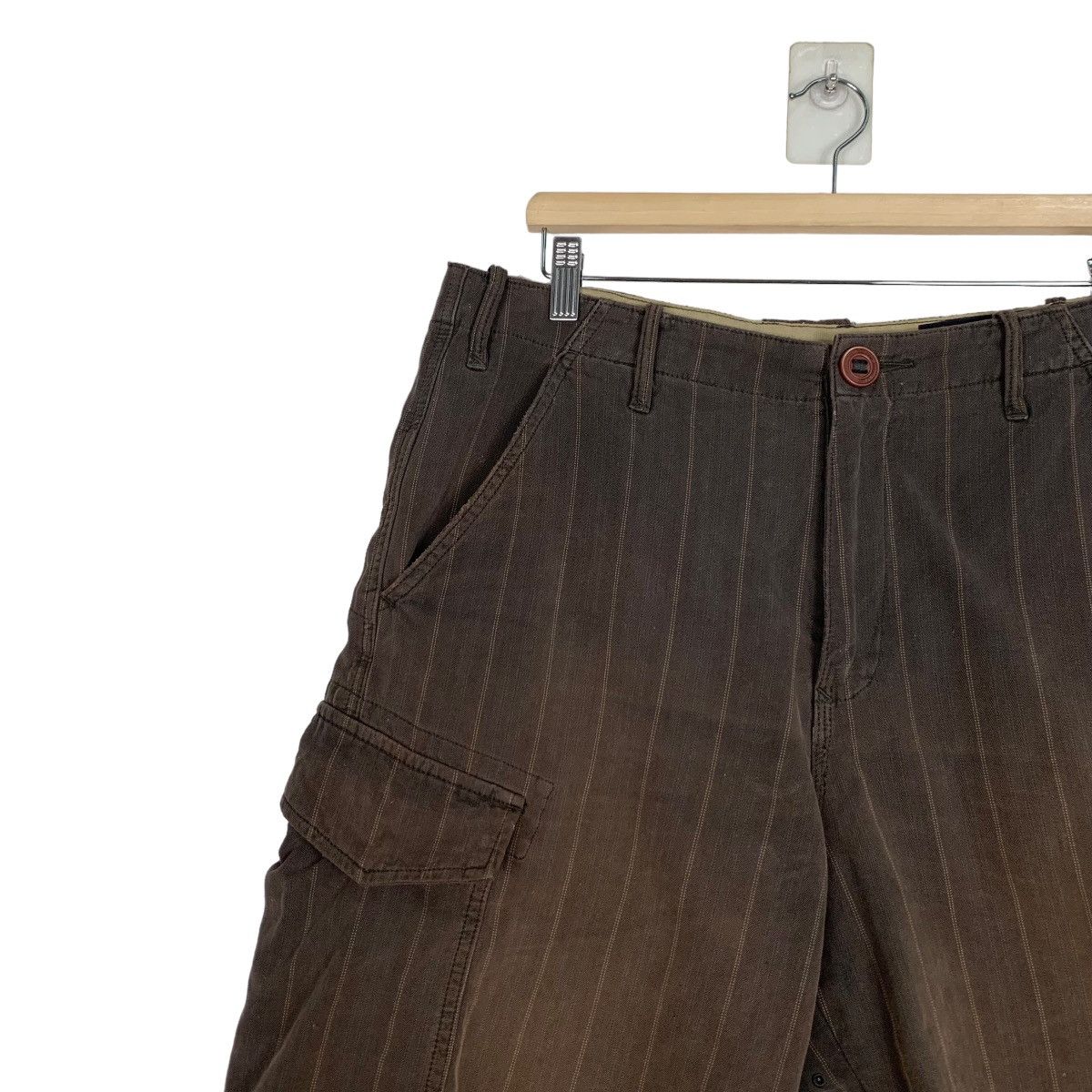Volcom Volcom Stone Striped Sun Faded Cargo Short Pant #0982-C44 Size US 32 / EU 48 - 6 Thumbnail