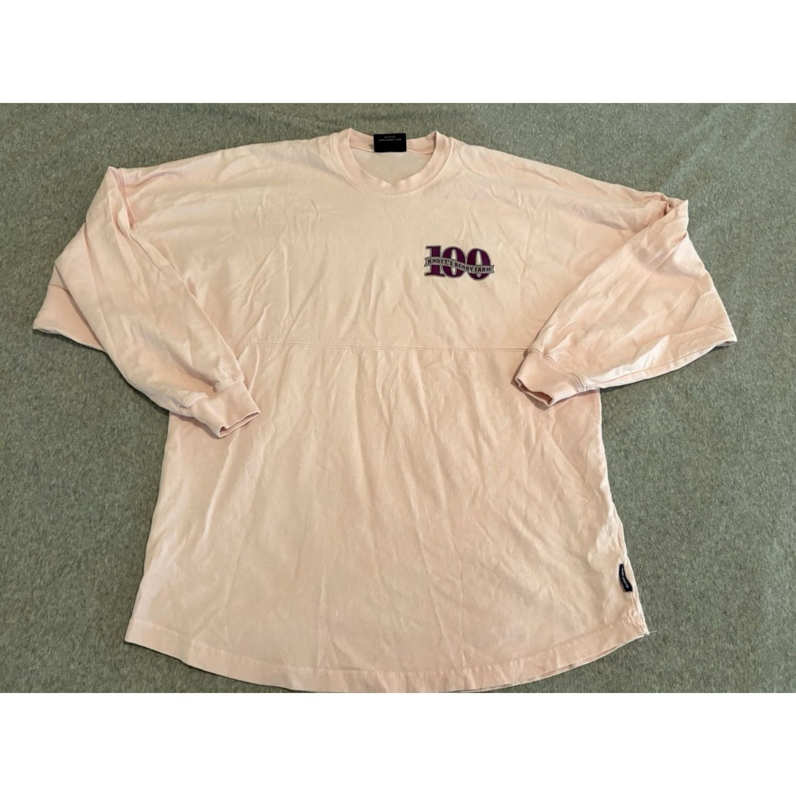 ESPIRIT Knotts Berry Farm 100th Anniversary Pink Spirit Jersey Long Sleeve Shirt Medium Size US M / EU 48-50 / 2 - 3 Thumbnail