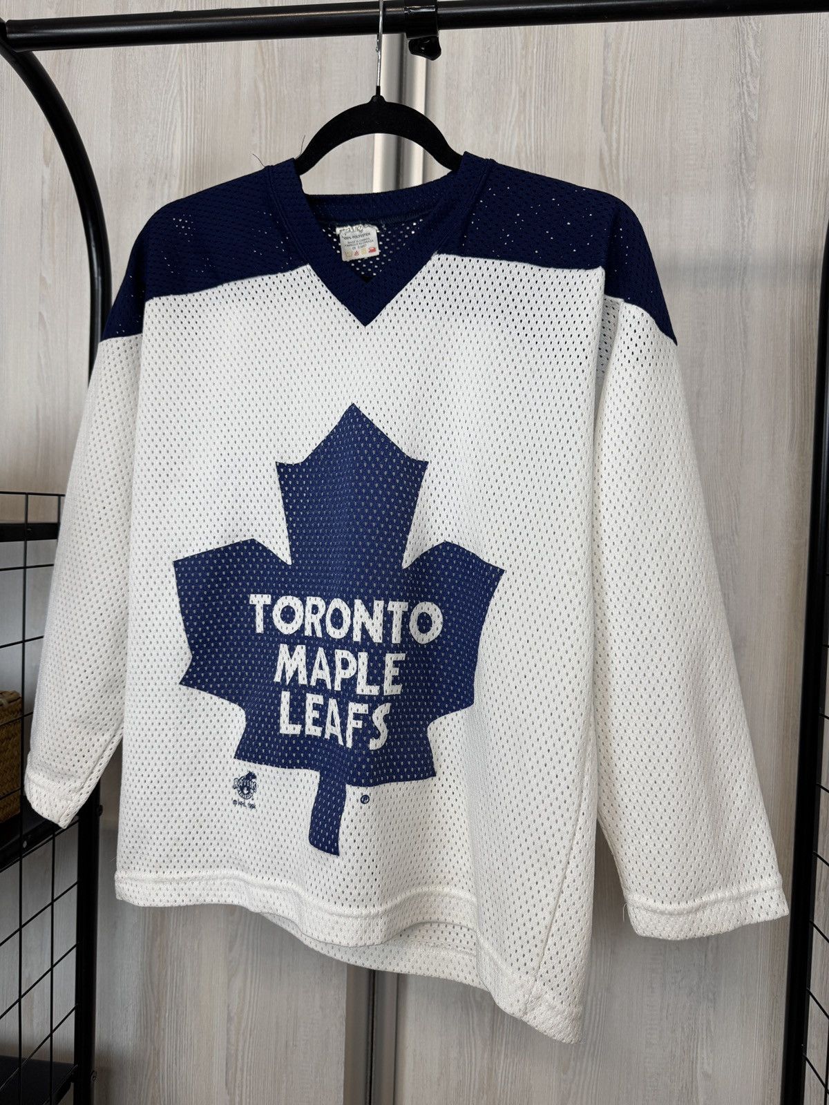 NHL 1994 TORONTO MAPLE LEAFS HOCKEY SHIRT JERSEY RAVENS Size US XS / EU 42 / 0 - 3 Thumbnail